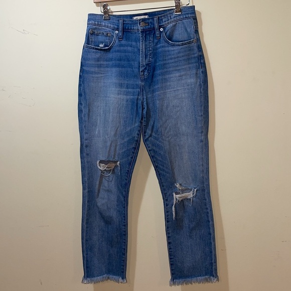 Womens Madewell The Perfect Vintage Jean in Parnell Wash Comfort Stretch Edition - Picture 6 of 13
